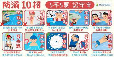 防溺十招